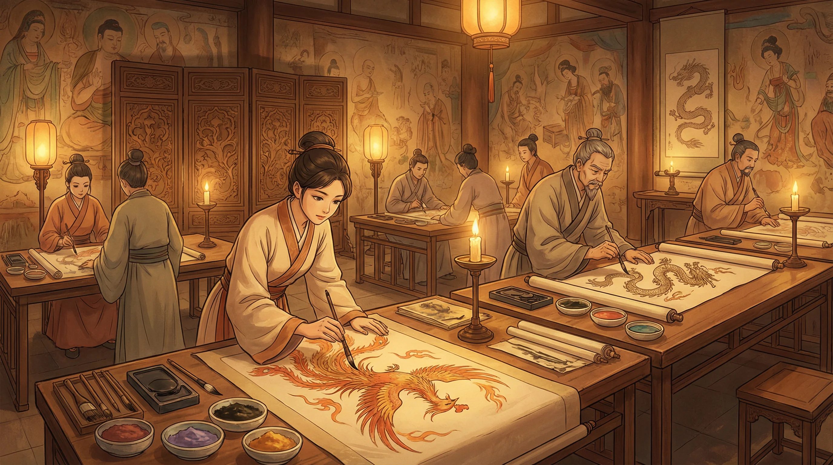 画师入驻 - 365dvd 国风动漫画师